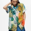 Gaugin-overhemd met print