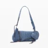 Geborduurde denimtas