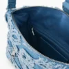 Geborduurde denimtas