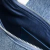 Geborduurde denimtas