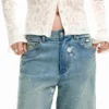 Geborduurde Jeans