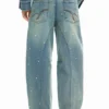 Geborduurde Jeans