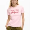 Gebreid T-shirt met korte mouwen