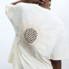 Gebreid T-shirt met korte mouwen