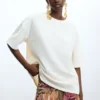 Gebreid T-shirt met korte mouwen