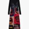 Gerecyclede jurk met bandjes
