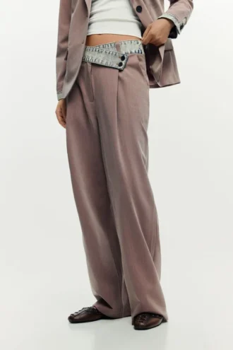 Gerecyclede roze broek