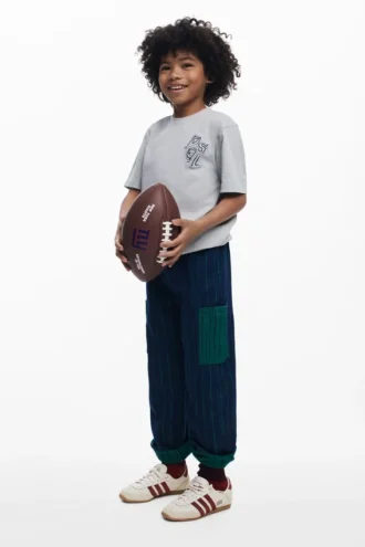 Gestreepte Jeans