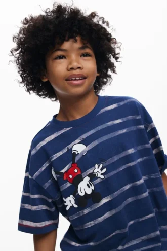 Gestreepte Mickey Mouse™ T-shirt