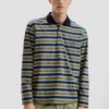 Gestreepte polo-T-shirt