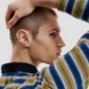 Gestreepte polo-T-shirt