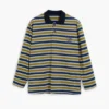 Gestreepte polo-T-shirt