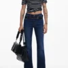 Gestrept T-shirt met korte mouwen