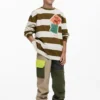 Gestreptes Hulk™-Sweatshirt