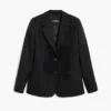 Gestreptes patchwork Blazer