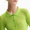 Getailleerd T-shirt met bloemenprint