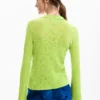 Getailleerd T-shirt met bloemenprint