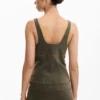 Getailleerde blouse met bandjes