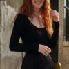 Getailleerde midi-jurk