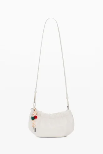 Grote crossbody-portemonnee met bedeltjes