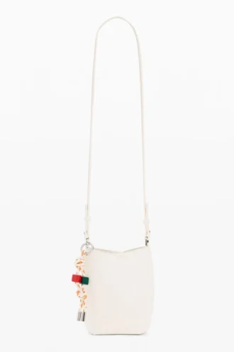 Grote crossbody-portemonnee met bedeltjes