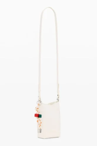 Grote crossbody-portemonnee met bedeltjes