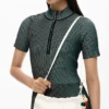 Grote crossbody-portemonnee met bedeltjes