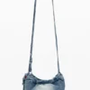 Grote crossbody-portemonnee met logo