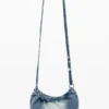 Grote crossbody-portemonnee met logo