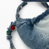 Grote crossbody-portemonnee met logo