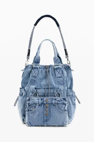 Grote denim rugzak