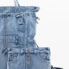 Grote denim rugzak