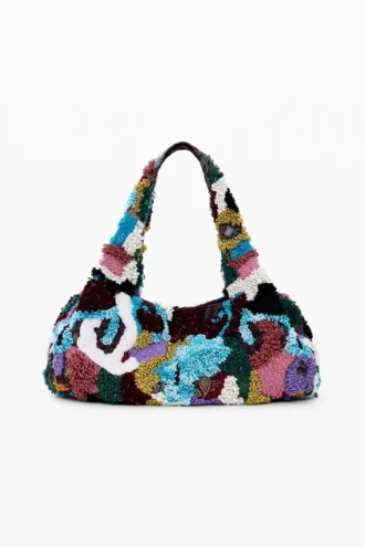 Grote tas met borduursels