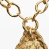 Hangers met meerdere posities, vergulde schelp van Zalio
