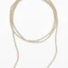 Hangers met meerdere posities, vergulde schelp van Zalio
