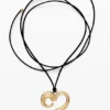 Hartvormige hanger Zalio Koord