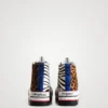 Hoge platform Sneakers met dierenprint