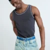 Hybride denim Bermuda