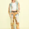 Hybride denim overhemd