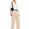 Hybride lange broek