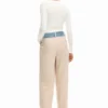 Hybride lange broek