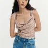 Jeans met bloemenprint