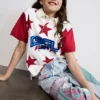 Jeans met print