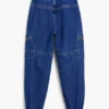 Jeans met ritsen