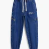 Jeans met ritsen