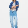 Jogger-denim broek