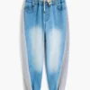 Jogger-denim broek