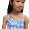 Jumpsuit met bloemenprint en bandjes