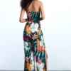 Jumpsuit met tropische print