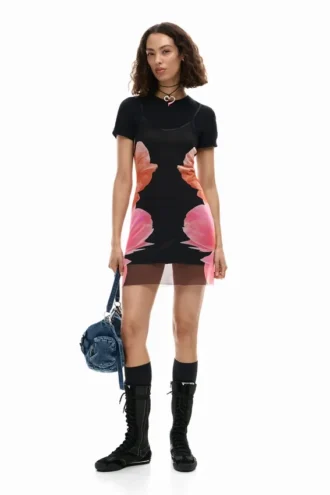 Jurk met bloemenprint